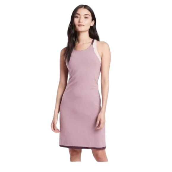 Athleta Havana Purple Reversible Dress XL - Picture 3 of 15
